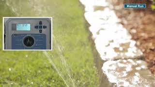 X2 Irrigation Controller Manual Operation