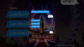 Houston, we have a problem 🇬🇧 #londondon #matthewdog #london #music #shorts