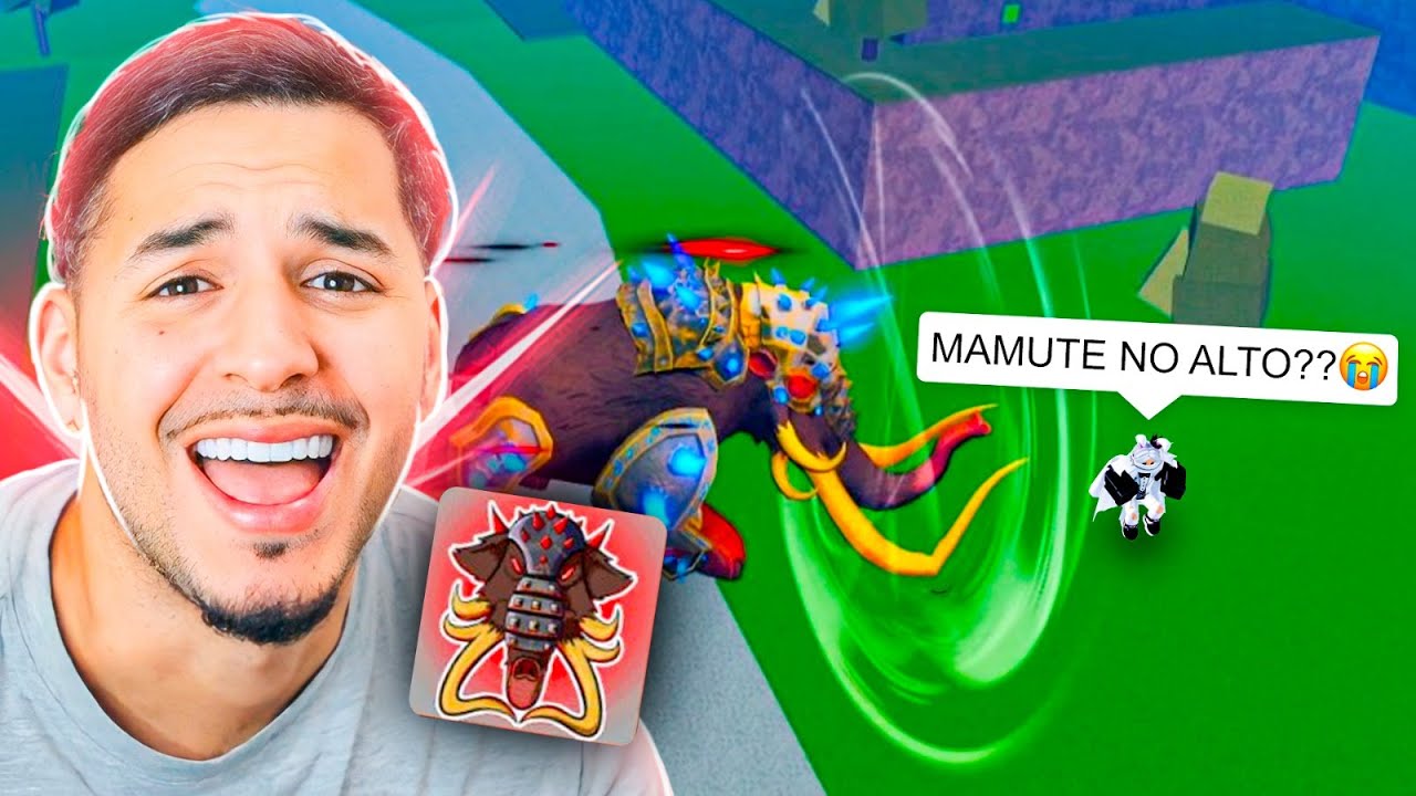 ESSE é o NOVO COMBO de MAMUTE MAIS SATISFATÓRIO do Blox Fruits 😱
