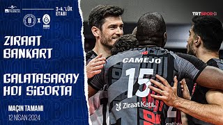 Maçın Tamamı Ziraat Bankkart - Galatasaray Hdi Axa Sigorta Efeler Ligi 3-4 Etabı 1 Maç