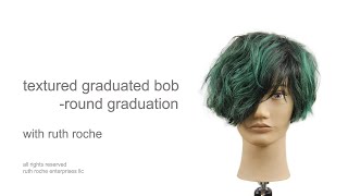 Textured Graduated Bob - Round Graduation