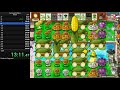 Plants vs. Zombies Speedrun Survival Endless (100 Flags) 2h20m50s