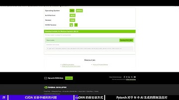 使用ChatTTS之前，CUDA与Pytorch要先打好的配合