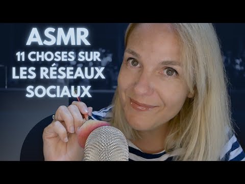 ASMR FR 📱 11 choses que vous ne savez pas sur les Réseaux Sociaux