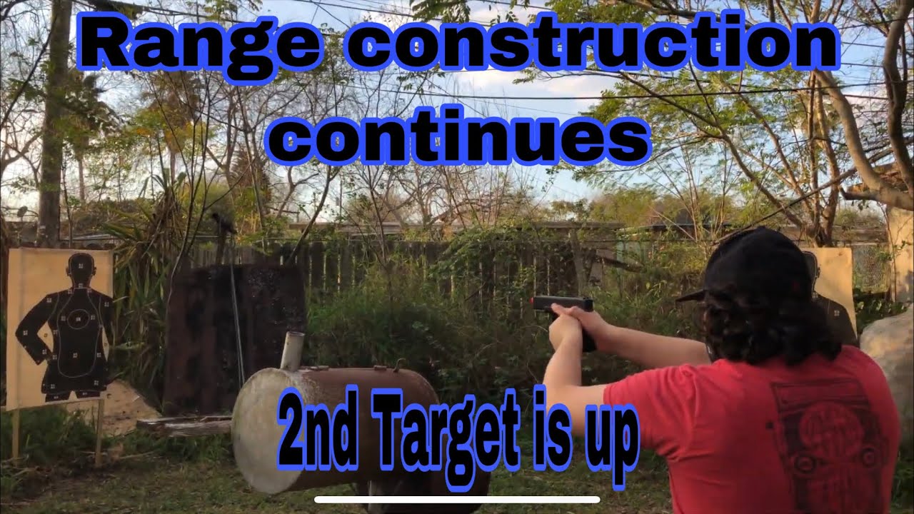 Range Construction Update on range construction - YouTube