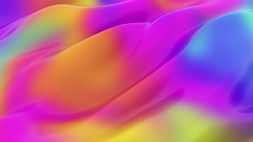3D multicolored fluid wave pattern abstract background