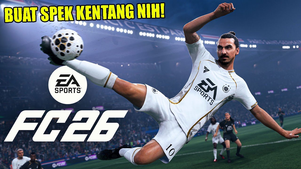 VERSI RINGAN🔥 INSTALL PES 2017 MINI PATCH FC26 BY YOSFX DI LAPTOP ATAU ...