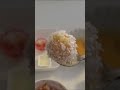 【 ミニチュア料理 】 ライスコロッケ croquette 本当に食べられるミニチュア料理 #miniaturecooking #miniaturefood #tinyfood #minifood