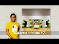From Empty Hall to Glam Celebration | White, Green &amp; Gold Décor
