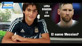 ►Luka Romero - EL NUEVO MESSI DE 15 AÑOS??????
