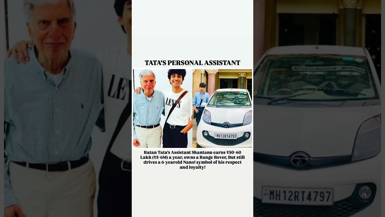 Ratan Tata S Assistant Earns 60 Lakh But Still Drives A Nano The True Meaning Of Loyalty Viral