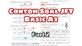 Contoh Soal Jft Basic A2 Latihan Soal Jft Basic A2 Bahasa Jepang Part 1 Youtube