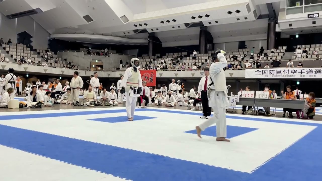【北浦選手が早川選手に真っ向勝負！】 第62回全国防具付空手道選手権大会 #一本勝負の錬武会