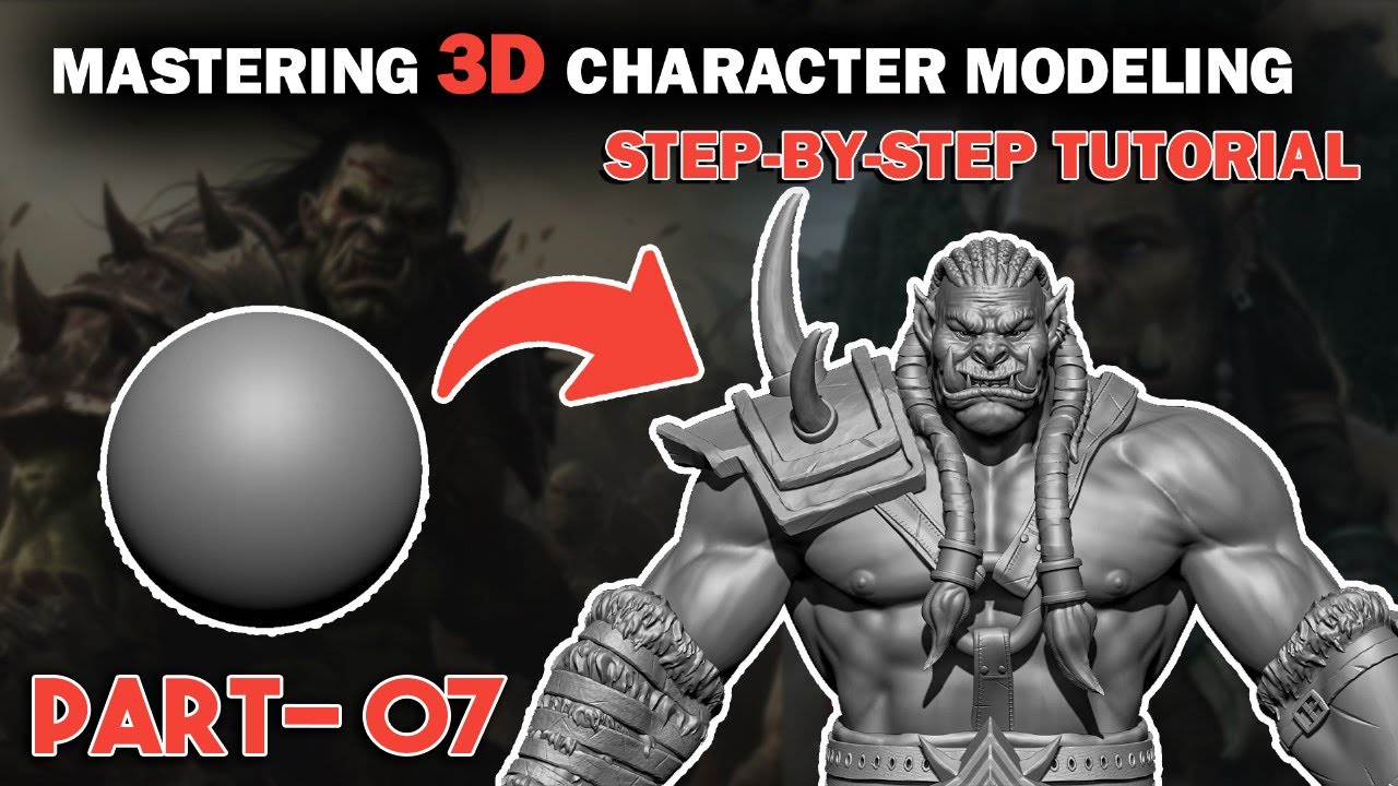 Mastering 3D Character Modeling Part 07 | Step-by-Step Tutorial | Hindi ...