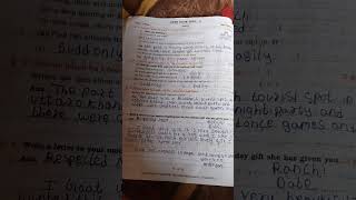 Std 5 sub English  open  book  Test -2  (unit 3)