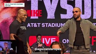 Mike Tyson & Jake Paul FACE-OFF - New York Press Conference