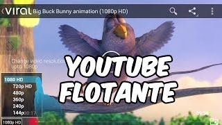 Mejor Reproductor de YouTube [Viral Pro (YouTube Pop-up HD) YouTube Flotante] screenshot 2