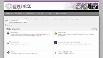 GlobalShop 2015 networkNow Exhibitor Tutorial