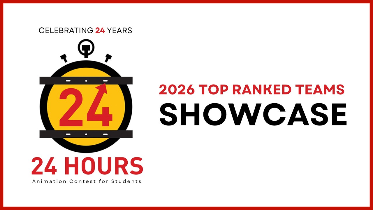 24 HOURS ANIMATION CONTEST FOR STUDENTS - 2026 Top Ranked Teams