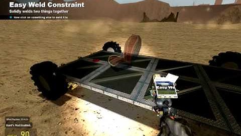 How to make a wire car the easy way [GMOD HQ]