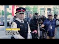Toronto Police spoke to the media outside the U.S. consulate after shooting at U.S. Consulat...