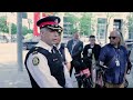 Toronto Police spoke to the media outside the U.S. consulate after shooting at U.S. Consulat...