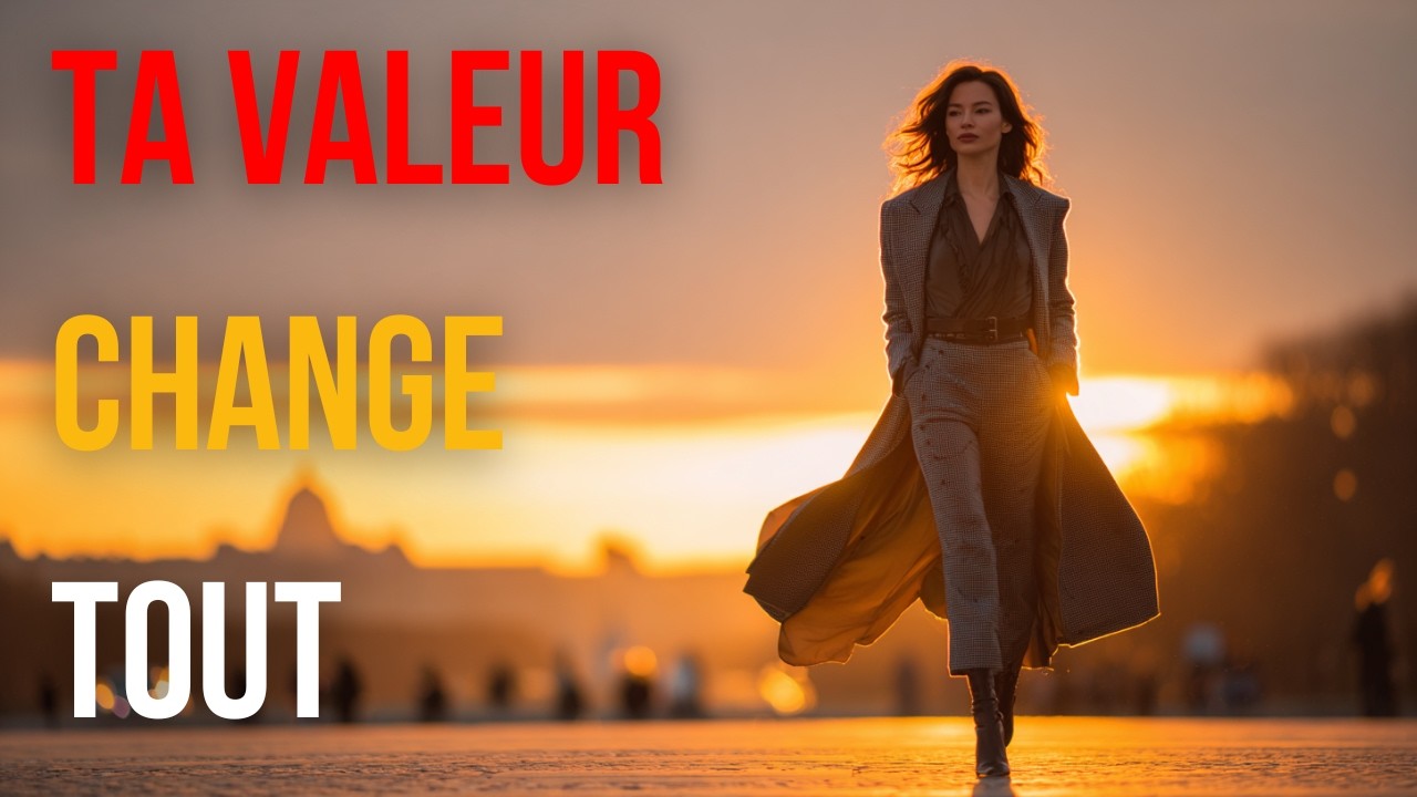 Quand tu arrêtes de courir après lui, il commence