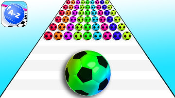 Satisfying Mobile Game Max Levels - AZ Run, Marble Run, Canvas Run, Pop Us, Roof Rails...