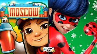 Subway Surfers [ELF TRICKY, MOSCOW Map 2019] VS Miraculous Ladybug & Cat Noir screenshot 5