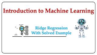 Ridge Regression in ML