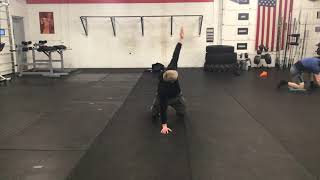 Bear Hold T-Spine Rotation