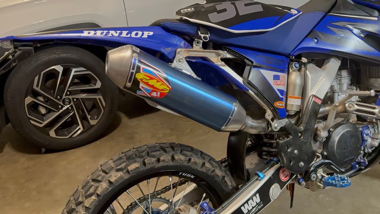 2008 WR450F Specs and Exhaust Install