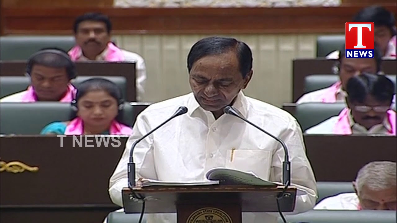 CM KCR Presents Vote on Account Budget 2019 | Assembly | TNews Telugu