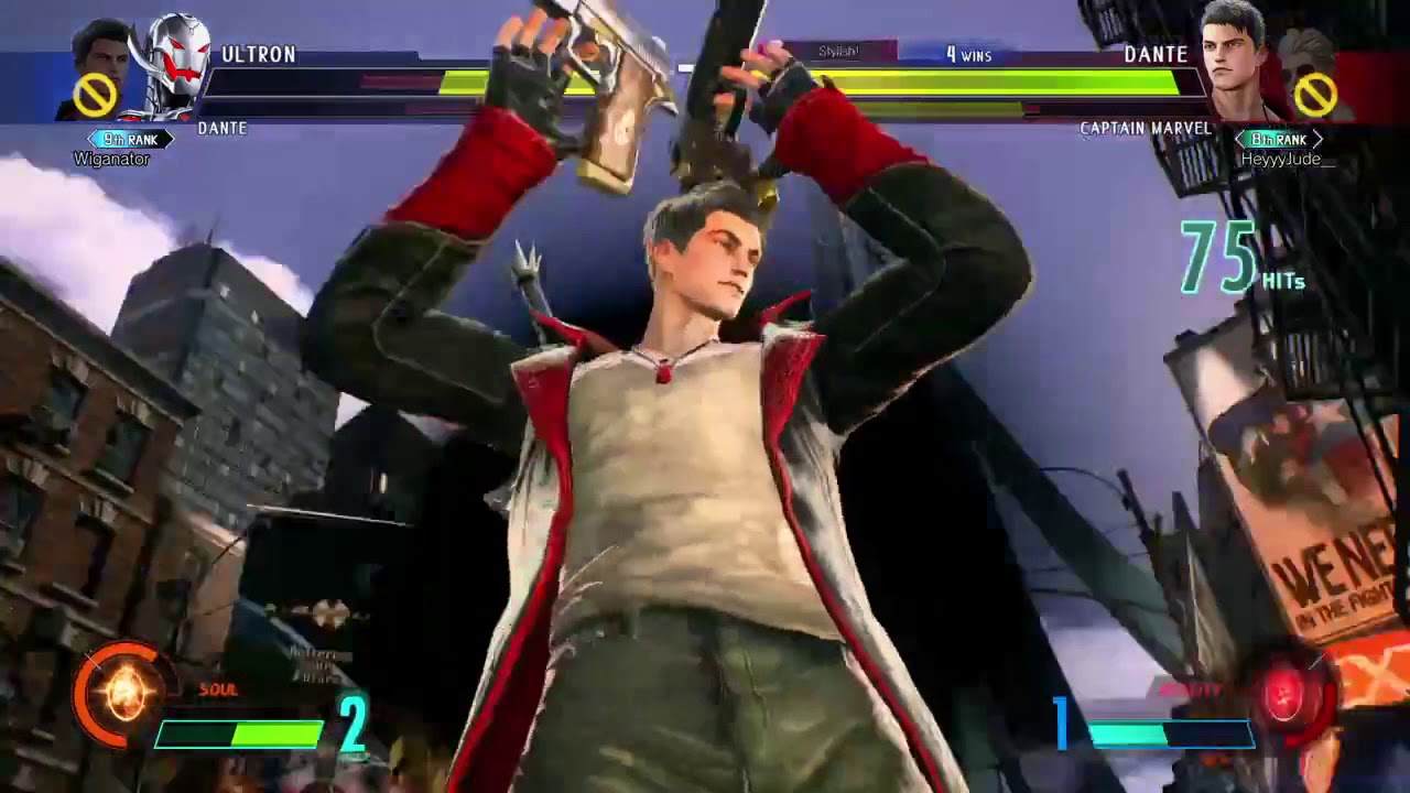 Dante (Devil May Cry / Marvel Vs. Capcom)