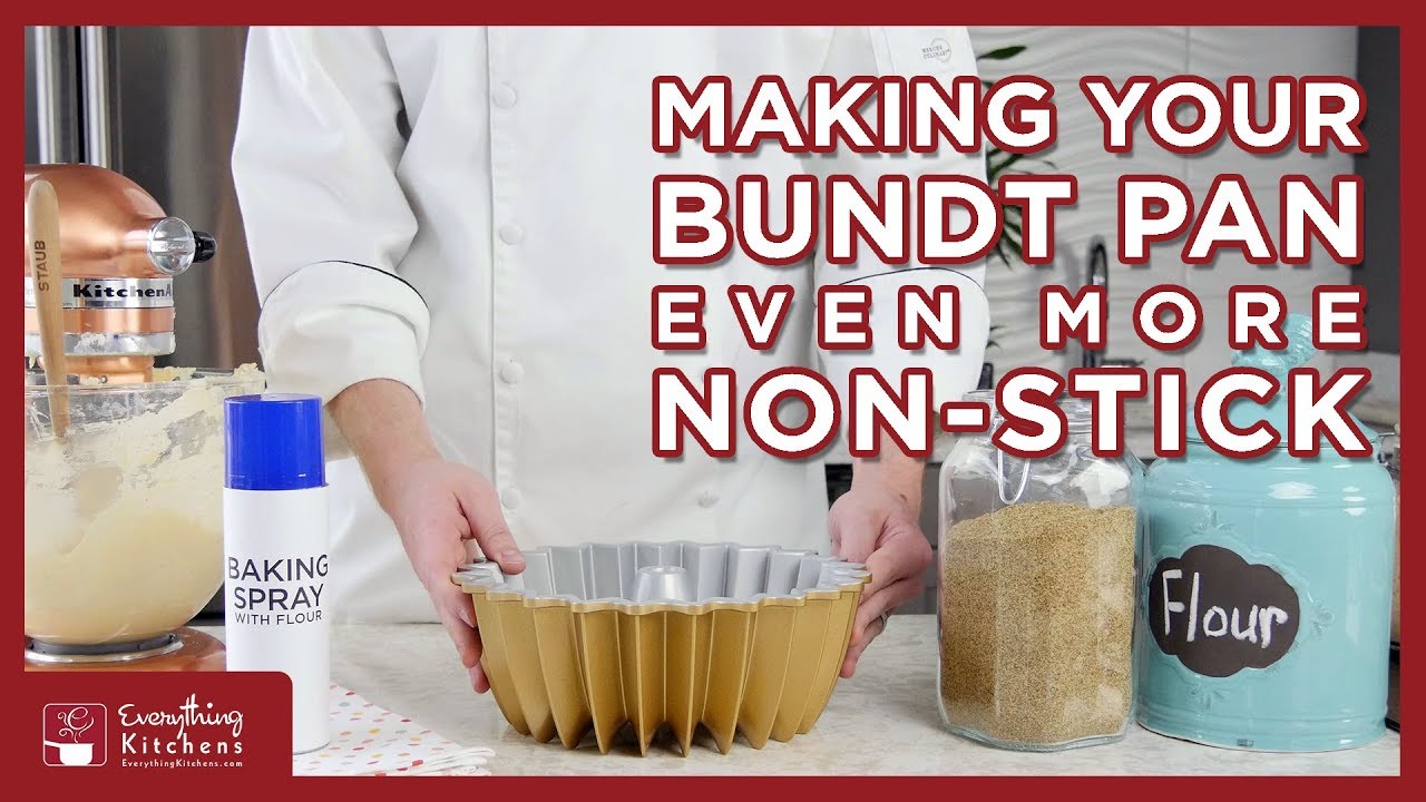 Nordic Ware Bundt Pan Sticking Make Bundt Pans Nonstick Youtube