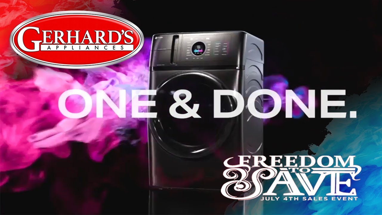July 4th Sale Ge Profile AllinOne Washer & Dryer YouTube