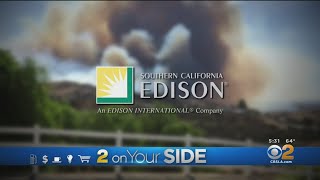 Socal edison customers who lost their power during high fire danger
were billed for the blackout. kristine lazar has more.