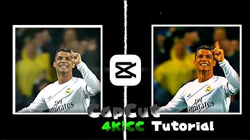 CapCut CC 4K Tutorial | Smooth & Clean Edit for Beginners#CapCutPro #FootballEdit#AnimeEdit#CarEdit
