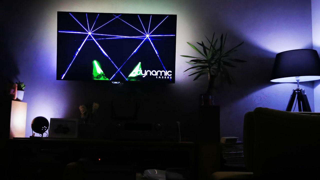 Philips ambilight + hue demo - bridge and gledopto e27 bulbs - YouTube