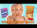 Δοκιμάζω Snacks από την Αμερική | MyLifeAsMaria99
