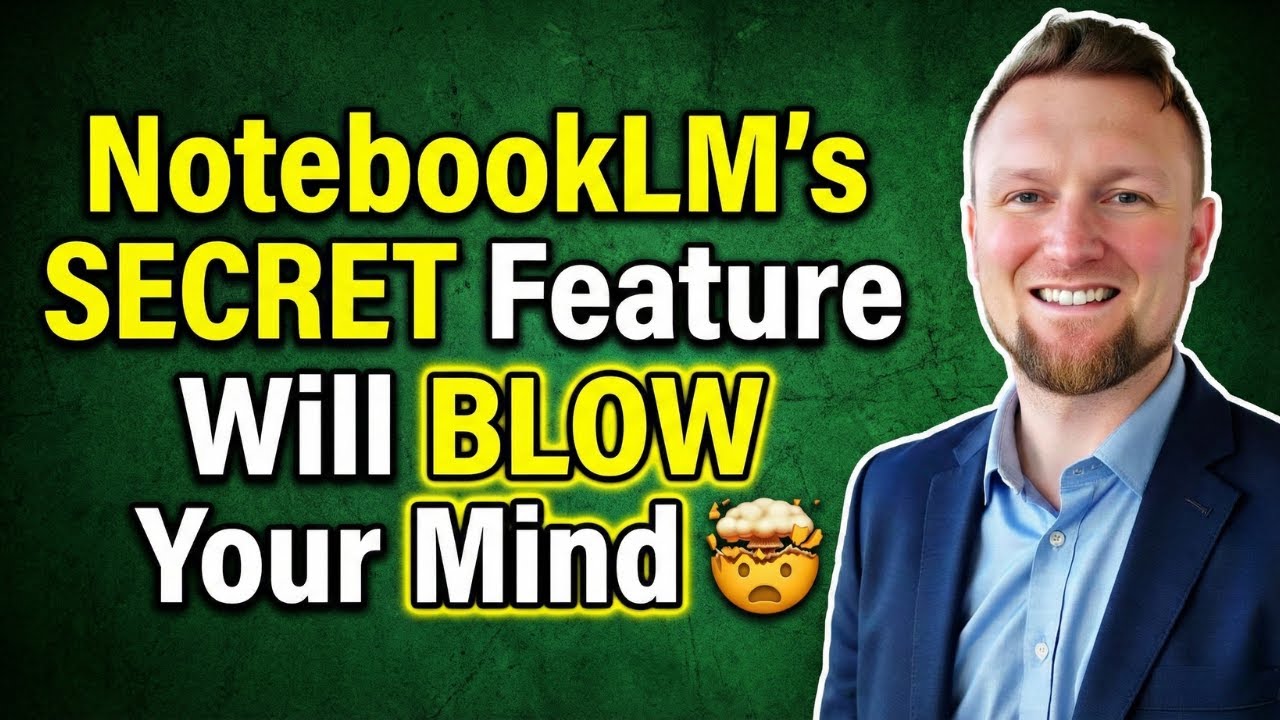 NotebookLM's SECRET Feature Will BLOW Your Mind 🤯 YouTube