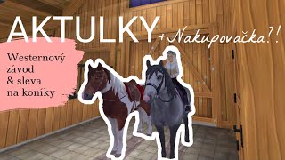 Mám plnou stáj?!😱 || AKTULKY A NAKUPOVAČKA || SSO česky