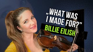 What Was I Made For - Billie Eilish - YLO Violin cover - from „Barbie” soundtrack - instrumental