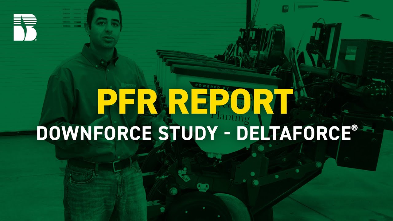Downforce Study - DeltaForce® Results | Beck's PFR Report
