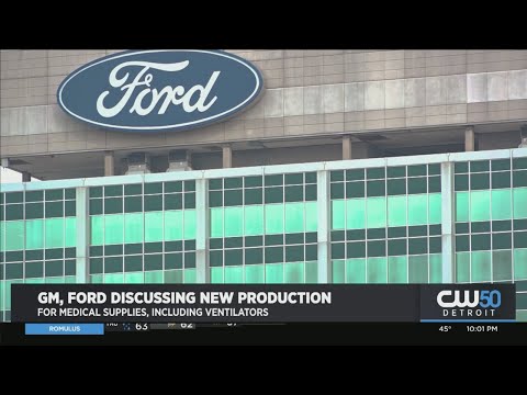 GM, Ford Discussing New Production For Medical Supplies, Including Ventilators