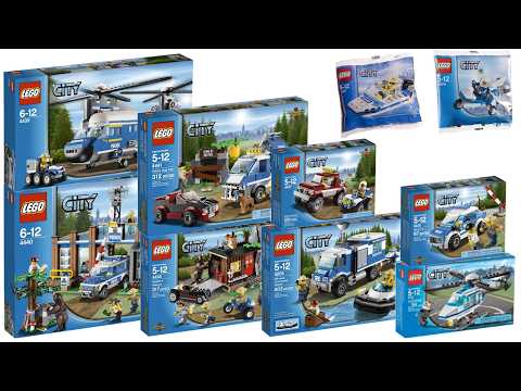 All LEGO City Police Sets 2012 Compilation/Collection Speed Build