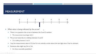 Chemistry 110, Experiment 1 -- Video 1: Lab Overview, Interpreting Measurements