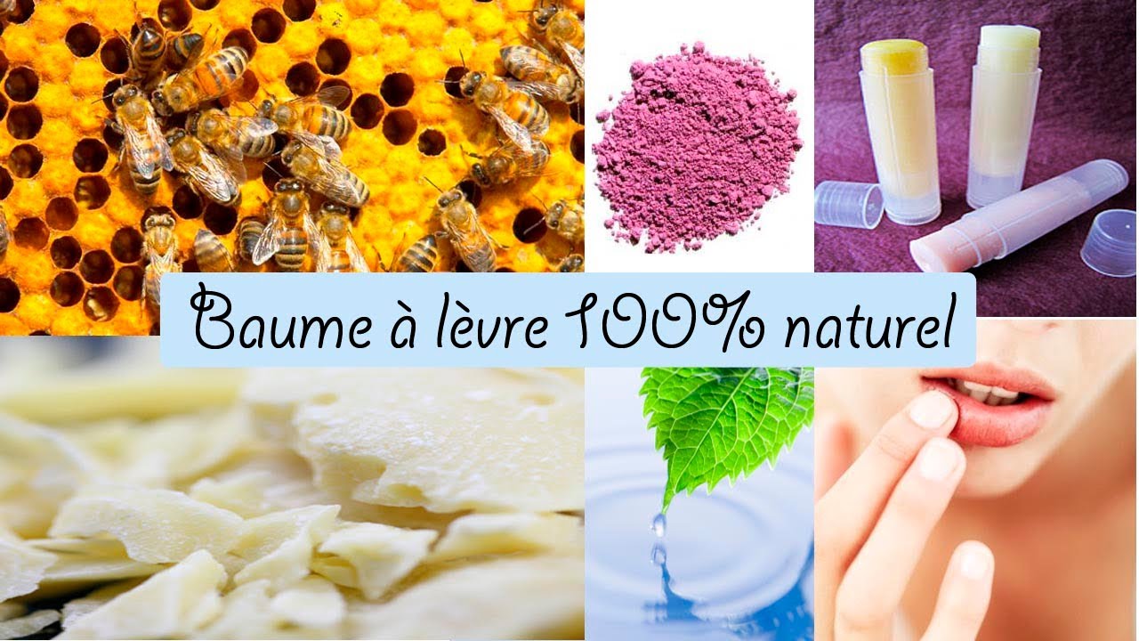 ♡Comment faire un baume à levre maison? ♡ - YouTube