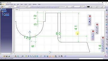 Catia Tutorial in Tamil 148 : Generate Dimensions | Generations | Drafting