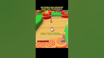 Boxer Revenge Moment💀|End Is Amazing 😈 #tutorialyoutube  #stumbleguys